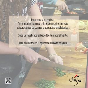 Cursos de cocina otoño 2025