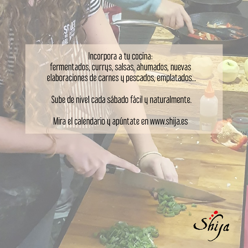 Cursos de cocina otoño 2025