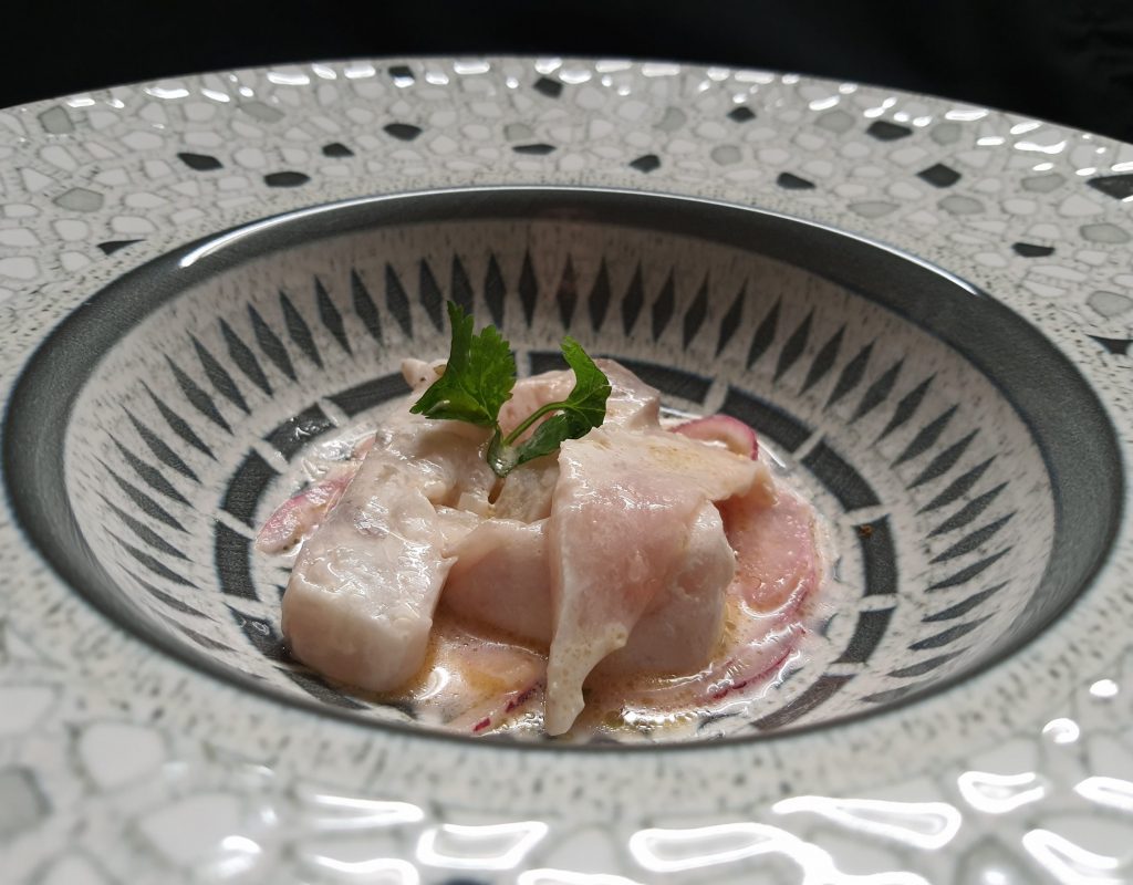 Ceviche de corvina