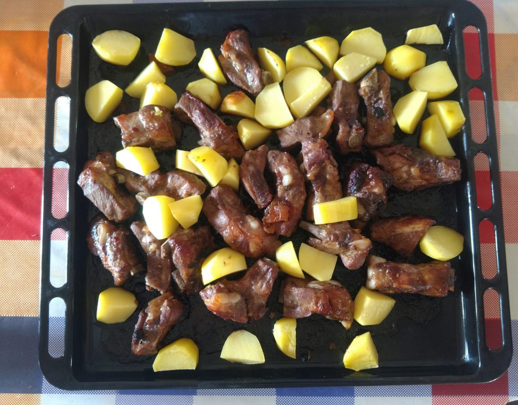 Costillas de vcerdo maceradas