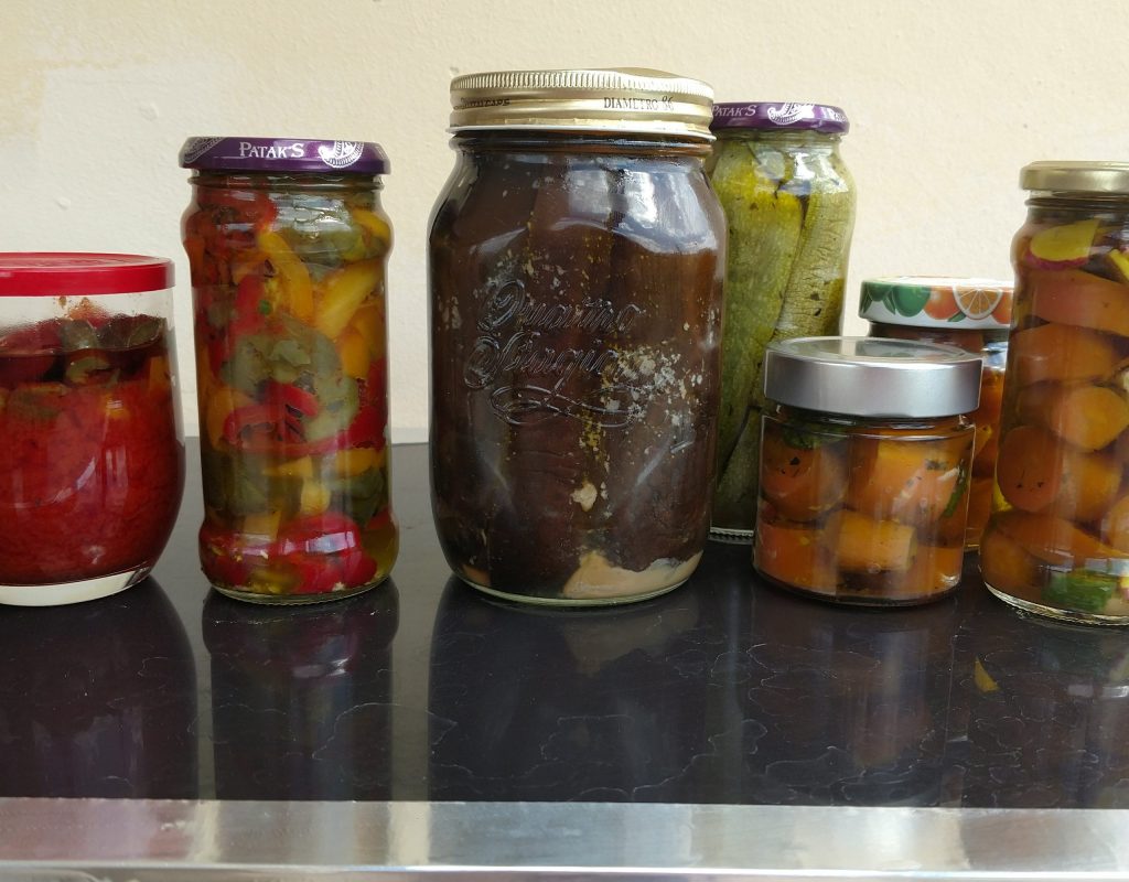 Verduras en conserva